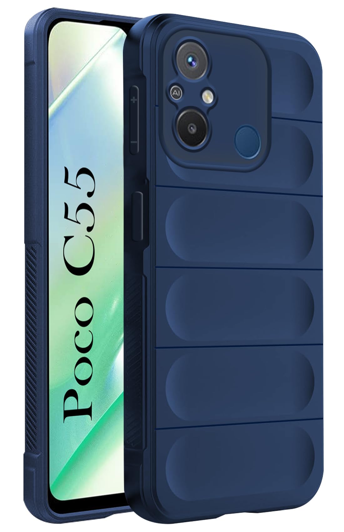 Jkobi Back Cover Case for Poco C55 (Matte Liquid Silicone | Micro-Fiber Cloth Inside | Camera Protection | Shockproof | Blue) (B0CJRSNY2Y) Amazon Price History, Amazon Price Tracker