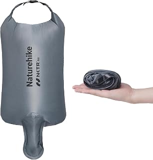Naturehike Pump Bag Rolltop Compression Pump Bag for Carry-on, Portable Pump Bag for Camping Carry-on, Sleeping Mat, Inflatable Airbed