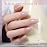 RARJSM Rubber Base Coat Gel Polish Nude Gray Mauve Pink Skin Tone Rubberbase Gelpolish for Nails Natural Color French Manicure Brush on Extend Soak Off Curing Requires 15ml Salon Home DIY Use