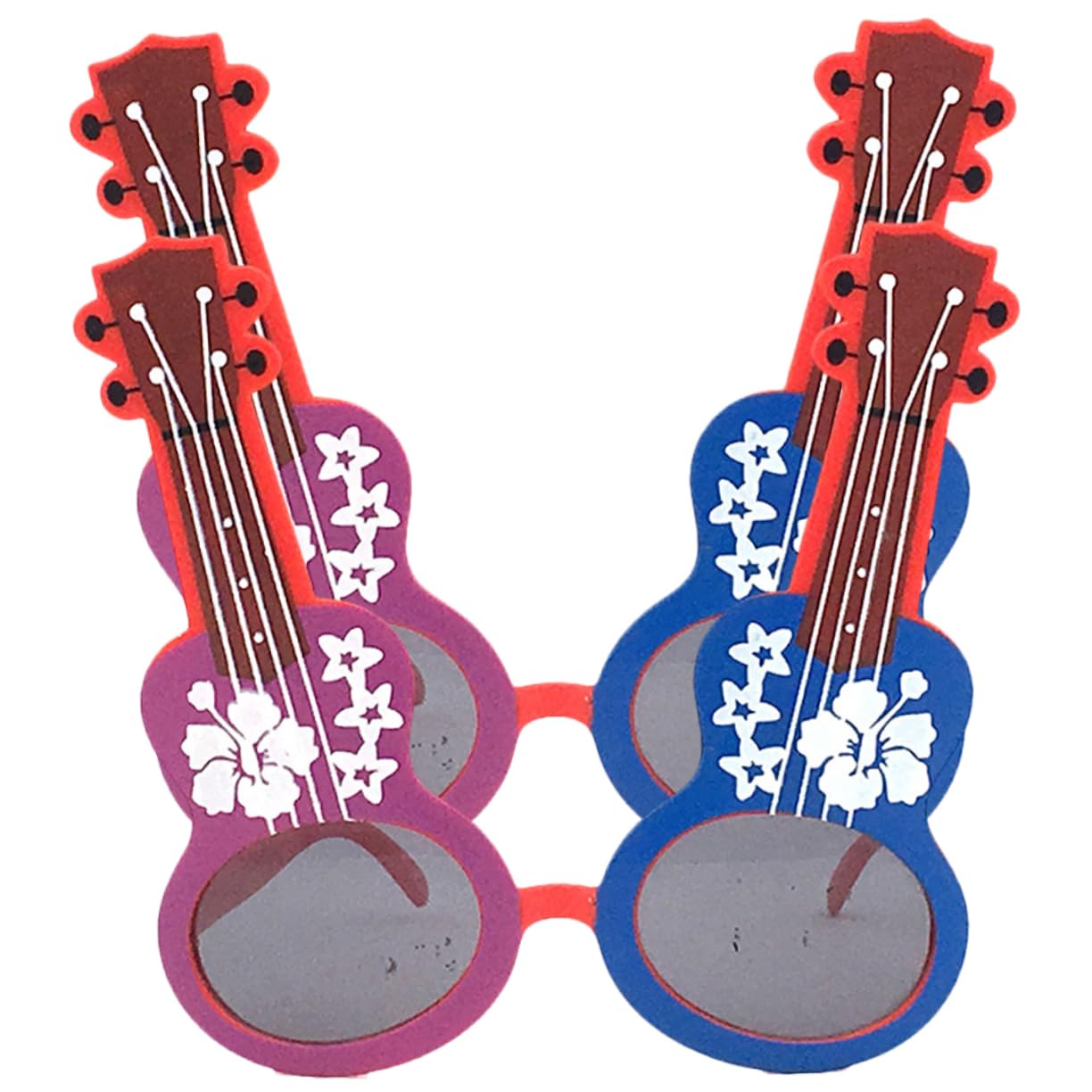 STOBAZA Portable Party Glasses Guitar Pattern Novelty Festival Glasses for Adults Party Favors Decorations