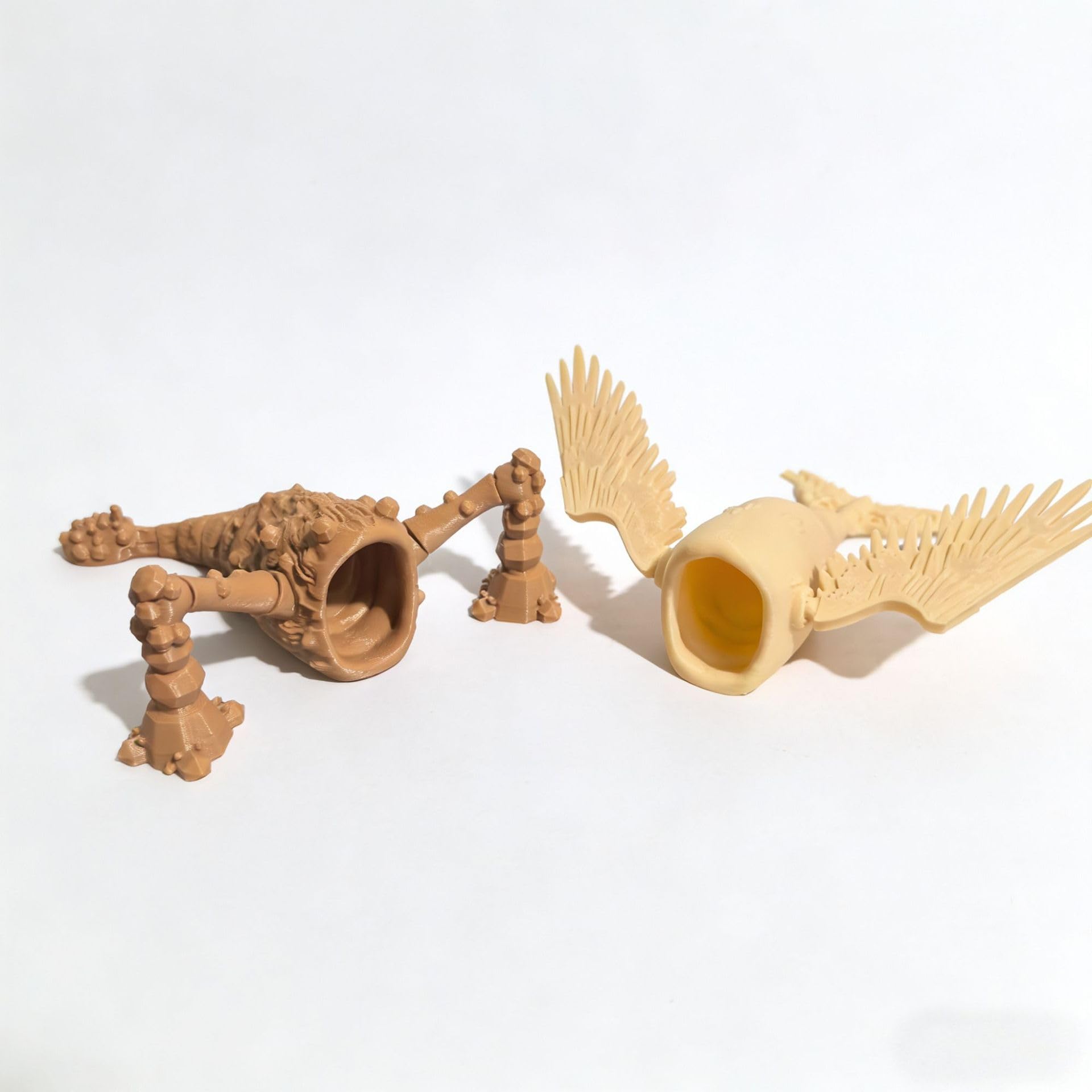 2PCS Sea Monster 3D Printed Flexible Articulated Fidget Toy – Sea Eater Deep Sea Creature Collectible, Stress Relief Desk Toy & Unique Gift for Ocean Lovers