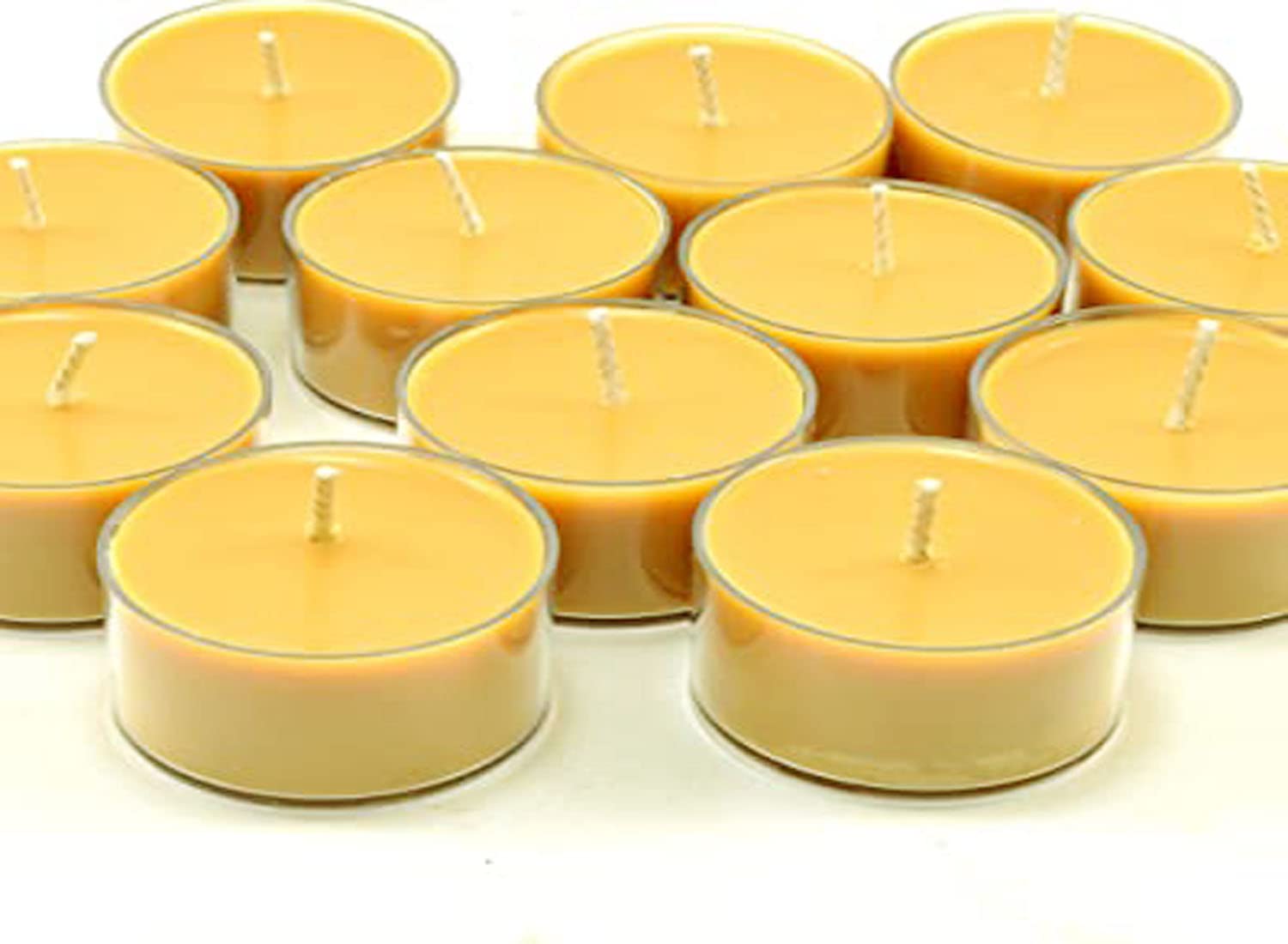ThirteenthAananda Scented Tea Lights Candles in Clear Cups Premium Long Burning Scented Tealight