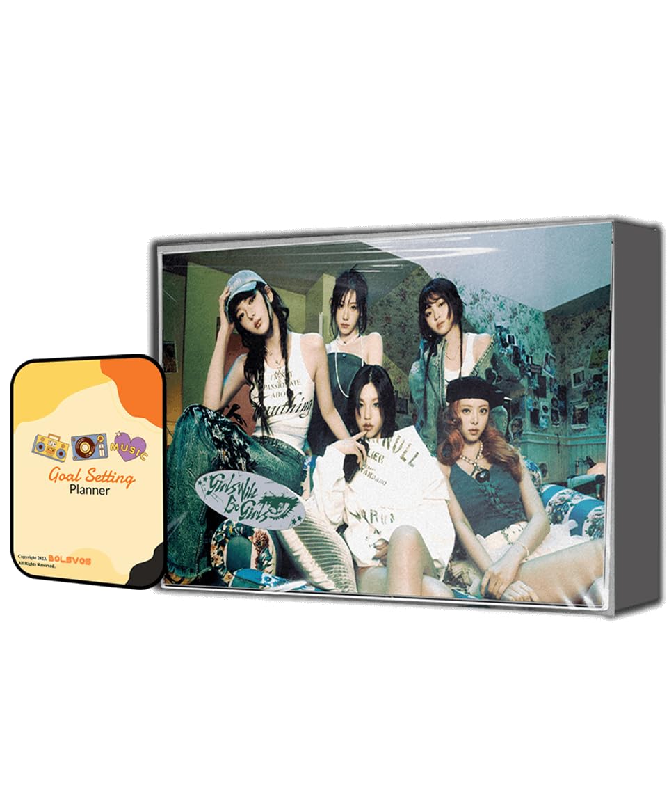 Bolsvos Girls Green Ver. (Cassette Tape Ver.) Will Be Itzy Album [Green Ver. (Cassette Tape Ver.)]+Pre Order Benefits+Bolsvos K-Pop Inspired Freebies