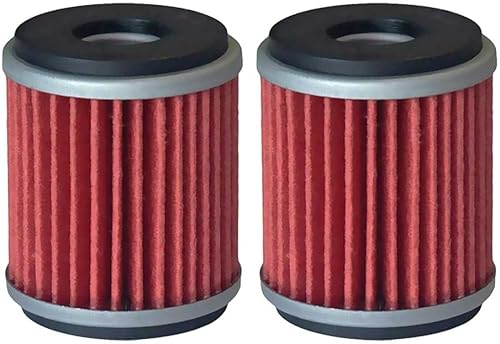 HiFloFiltro Filtro de aceite HF140 Premium, individual (paquete de 2)