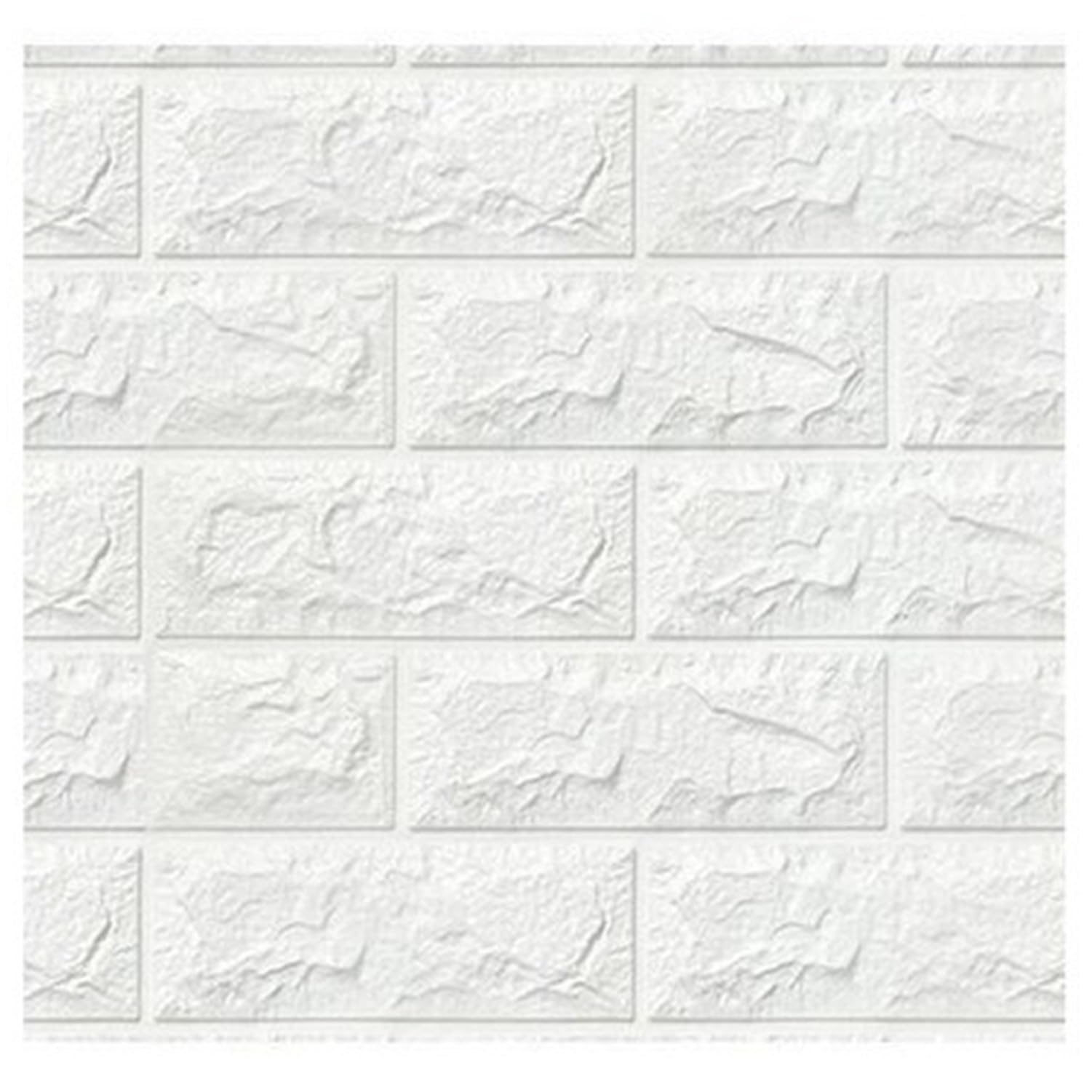 Dalles murales 3D amovibles pour cacher les imperfections d'un mur
