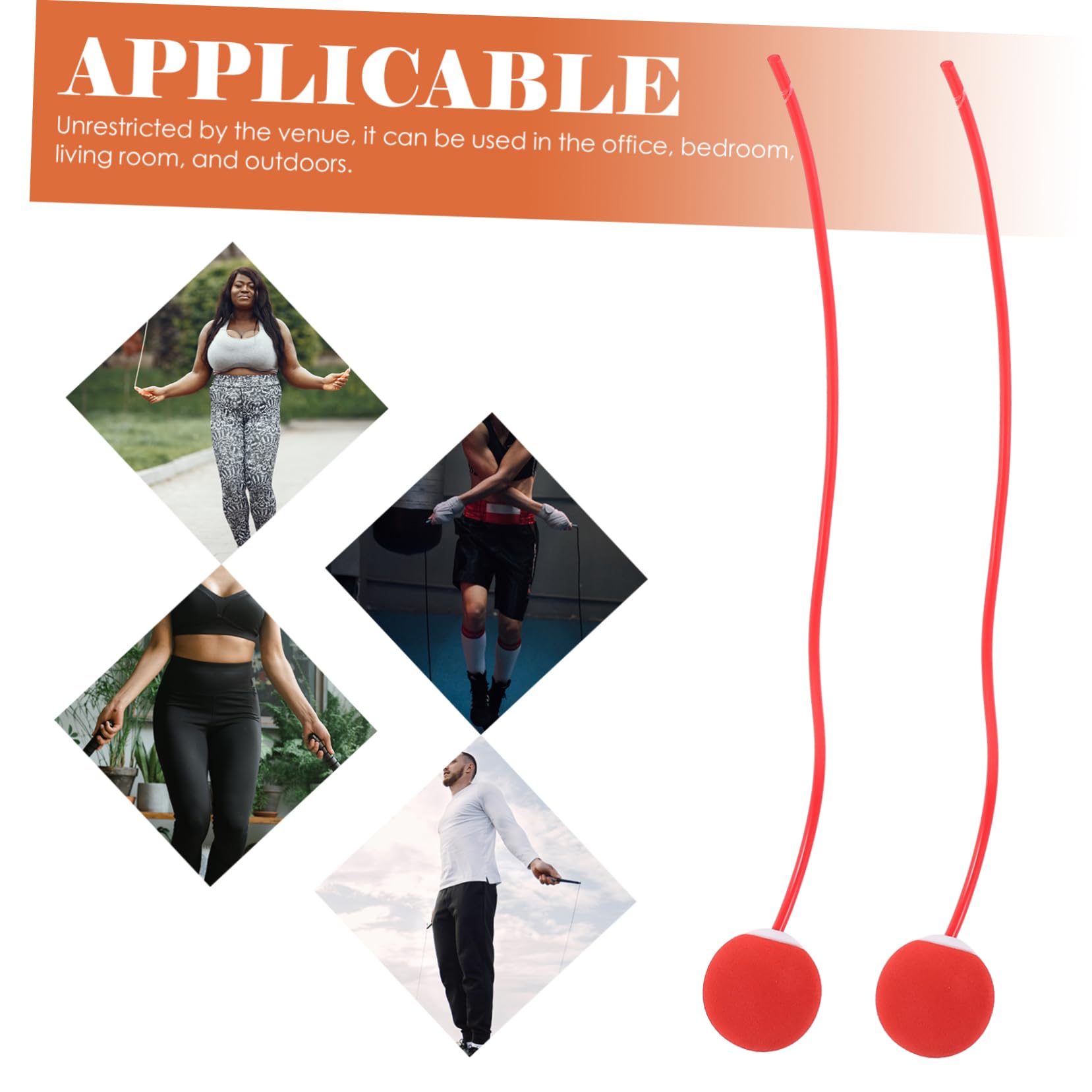 Garneck Replacement Ball for Jump Rope Counting Rope Technology Fitness Supply