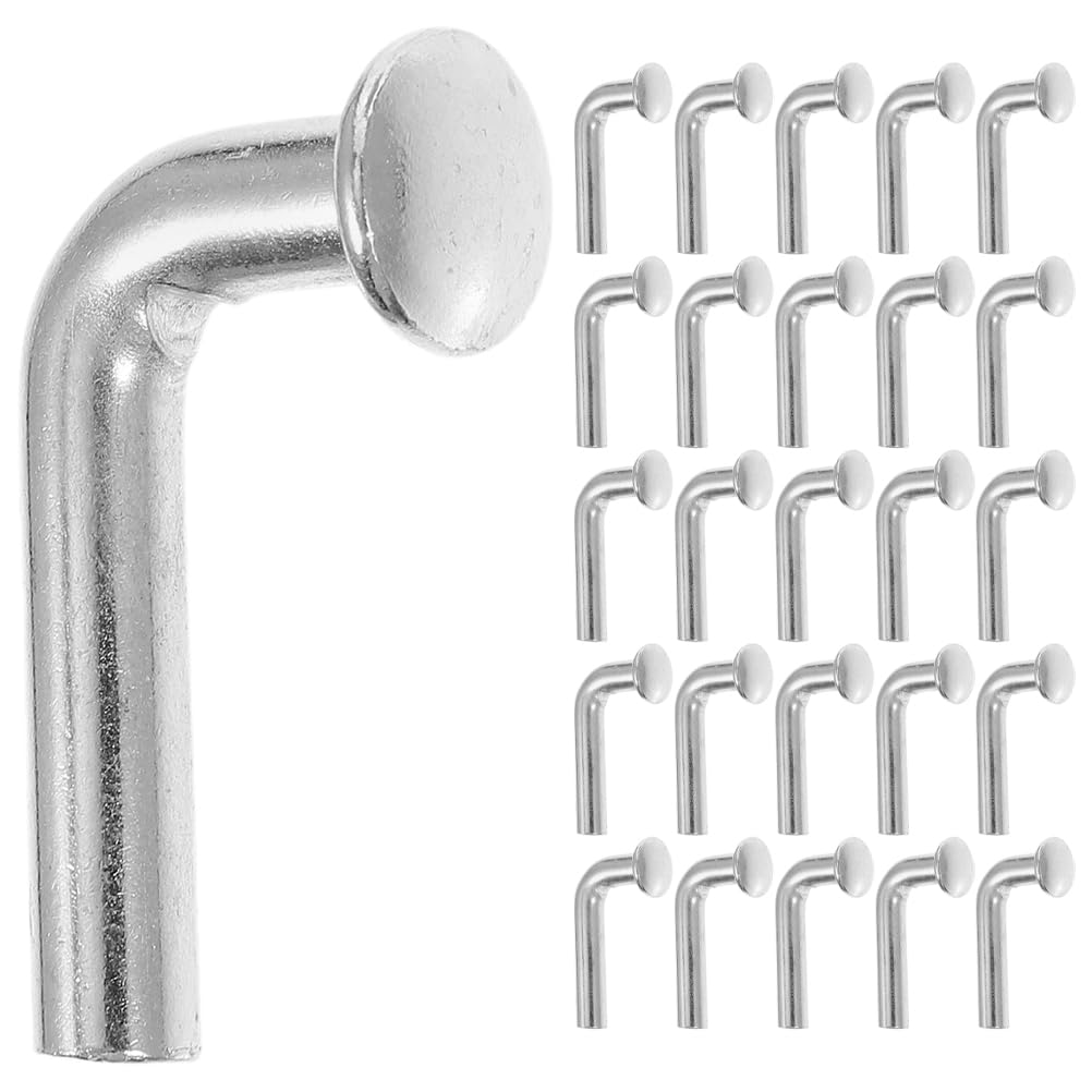 70 Stück Teiliges Verzinkte Palettenregal Sicherungsstift Heavy Duty Stift für Stabile Schwerlastregale Einfache Montage Langlebig und Rostbeständig