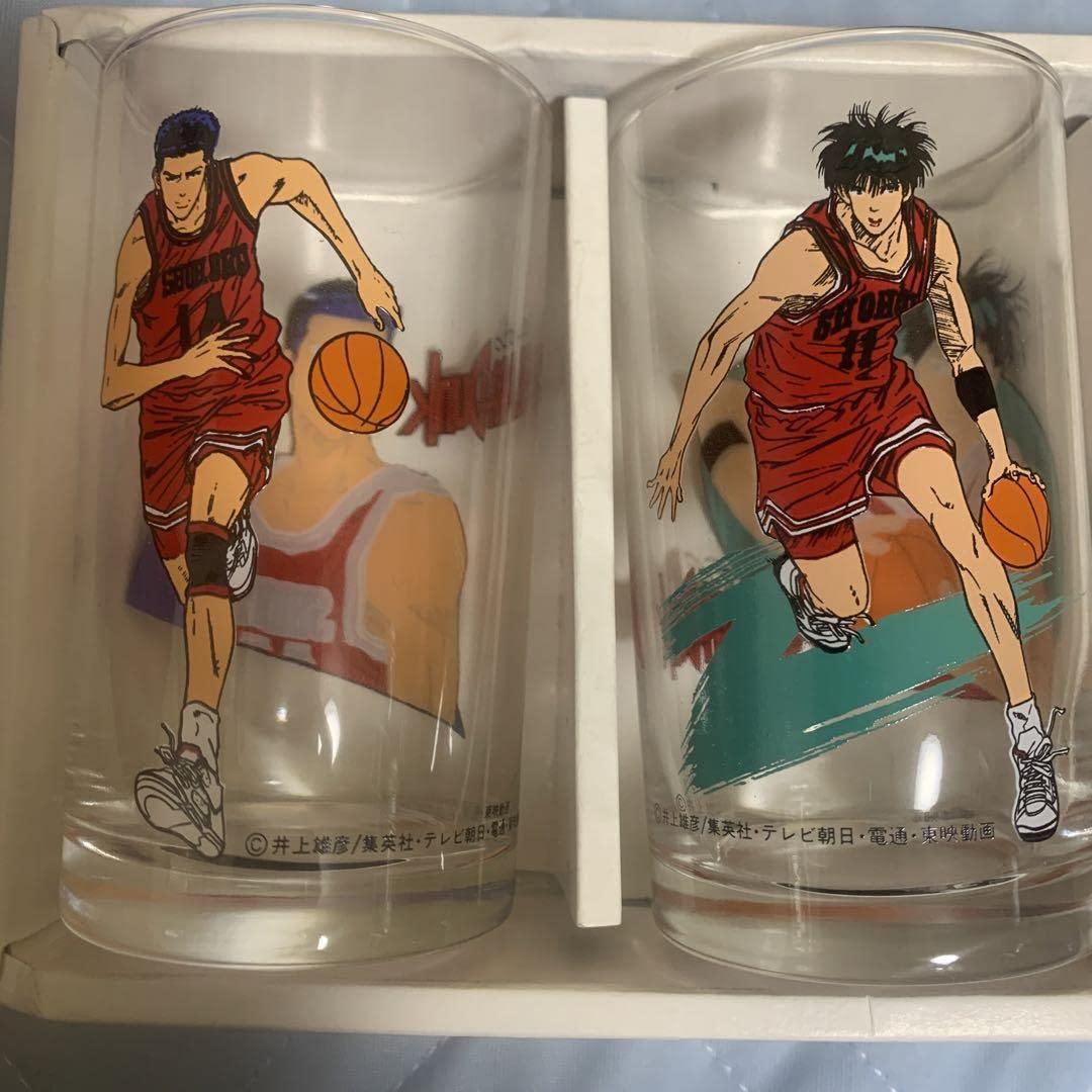 Amazon.co.jp: スラムダンク タンブラー 三井寿 流川楓 コップ グラス