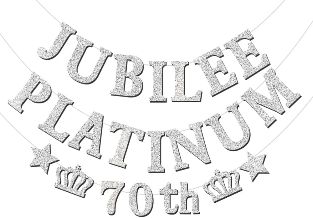 Jubilee Decorations 2022 Glitter Queen Jubilee 2022 Decorations