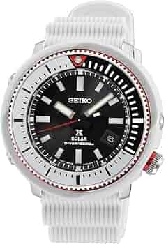 o*5様 SEIKO PROSPEX ダイバーズ ソーラー 腕時計 白×赤 箱・ o*5様 SEIKO PROSPEX ダイバーズ ソーラー 腕時計 白×赤 箱・