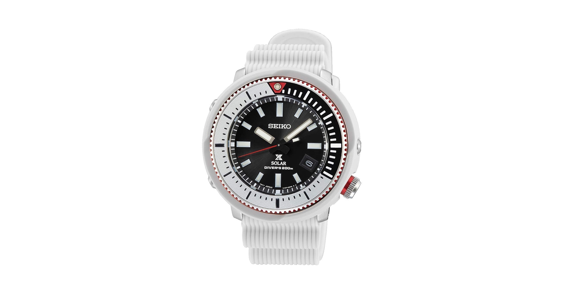 o*5様 SEIKO PROSPEX ダイバーズ ソーラー 腕時計 白×赤 箱・ Amazon.co.jp: 並行輸入品 SEIKO セイコー プロスペックス