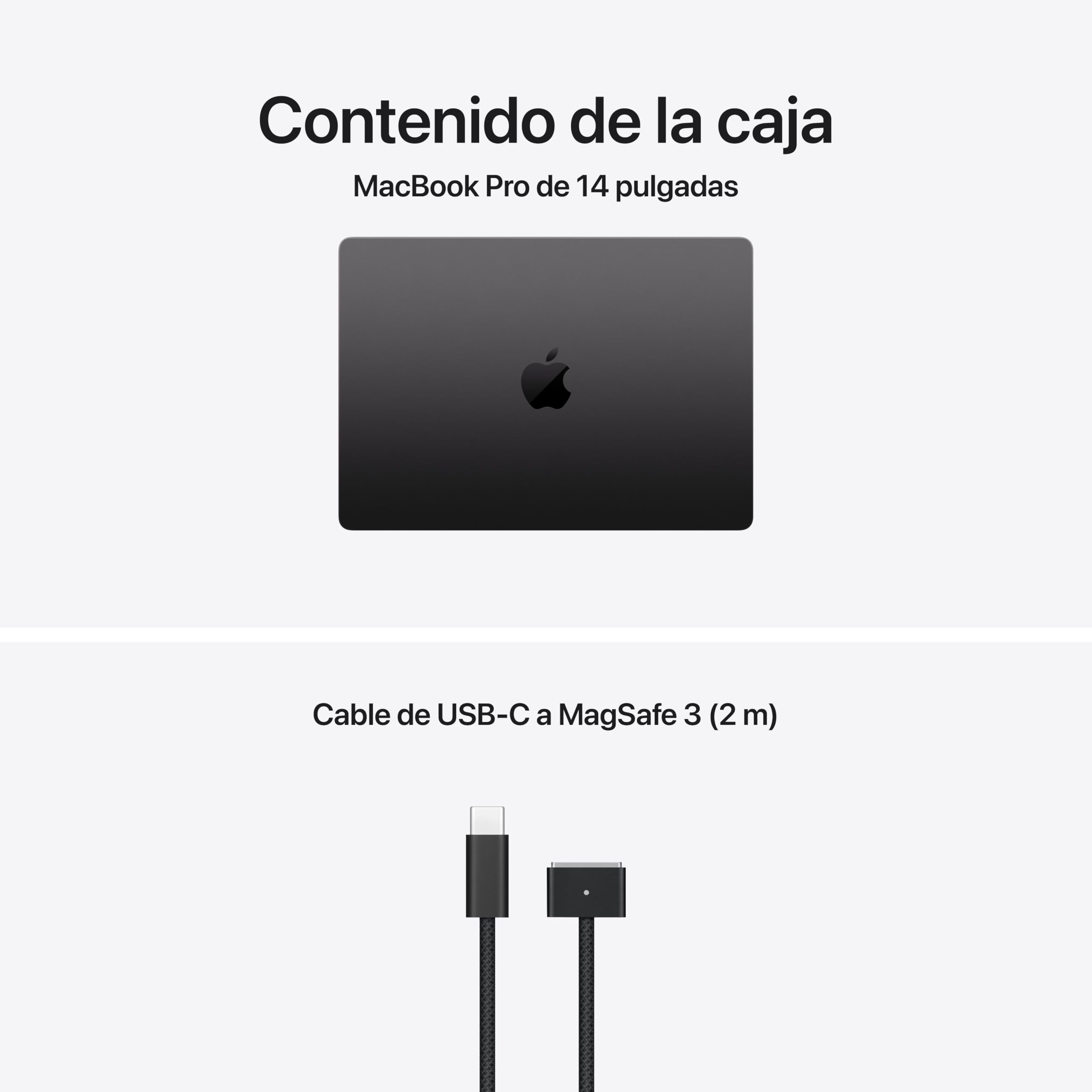 Apple MacBook Pro de 14,2 Pulgadas portátil con Chip M5 MAX: Pantalla Liquid Retina, CPU de 18 núcleos y GPU de 32 núcleos, 36 GB Memoria unificada, 2 TB de SSD, Teclado español; Negro Espacial