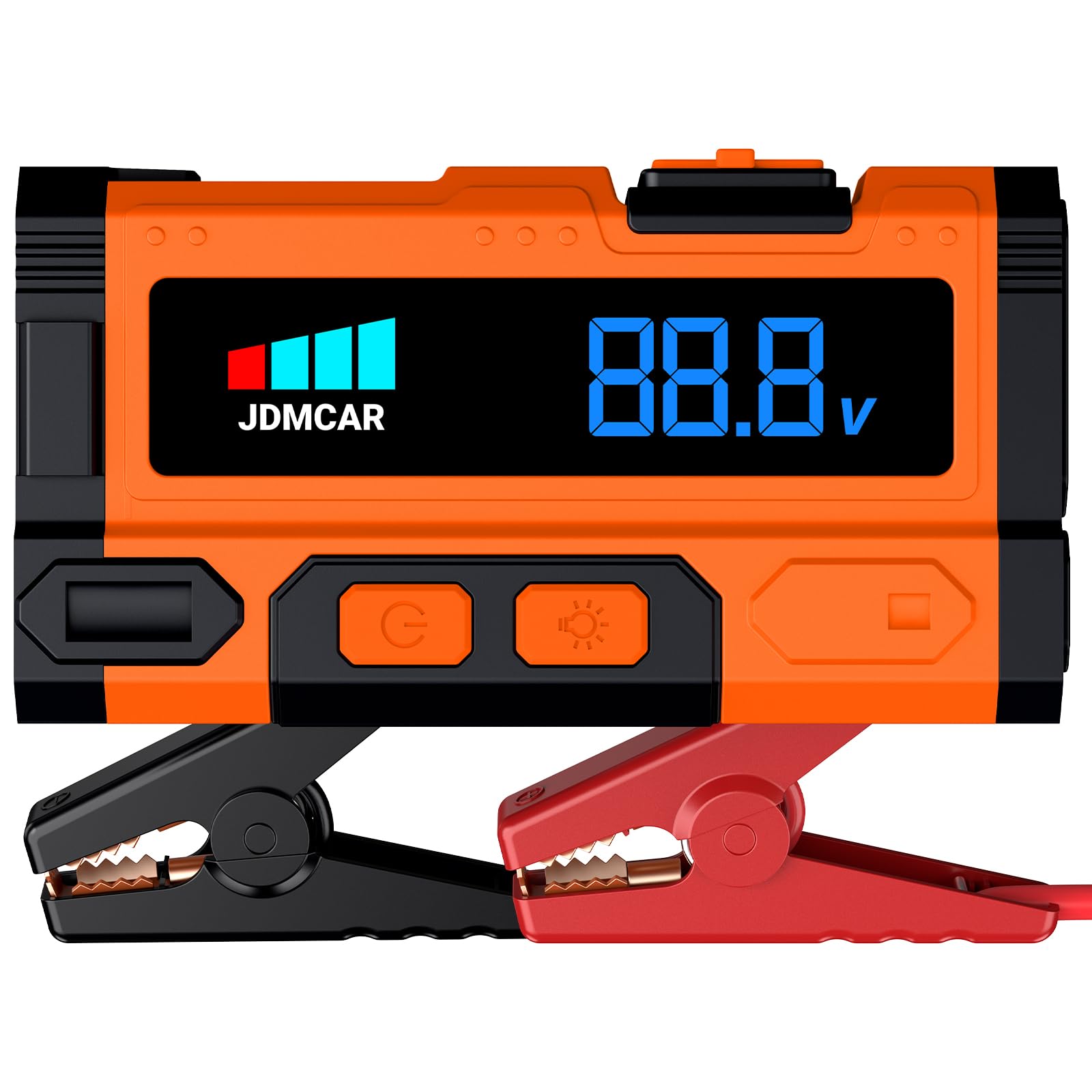 𝟔𝟗% 𝟎𝐅𝐅 𝟏𝟐𝟎𝟎𝟎𝐀 Booster Avviamento Auto - Avviatore Batteria Auto per Auto/Moto (Fino a 9.0L e Diesel a 8.5L), Starter Batteria Auto Portatile con LED/LCD, Upgrade Avviatore di Emergenza