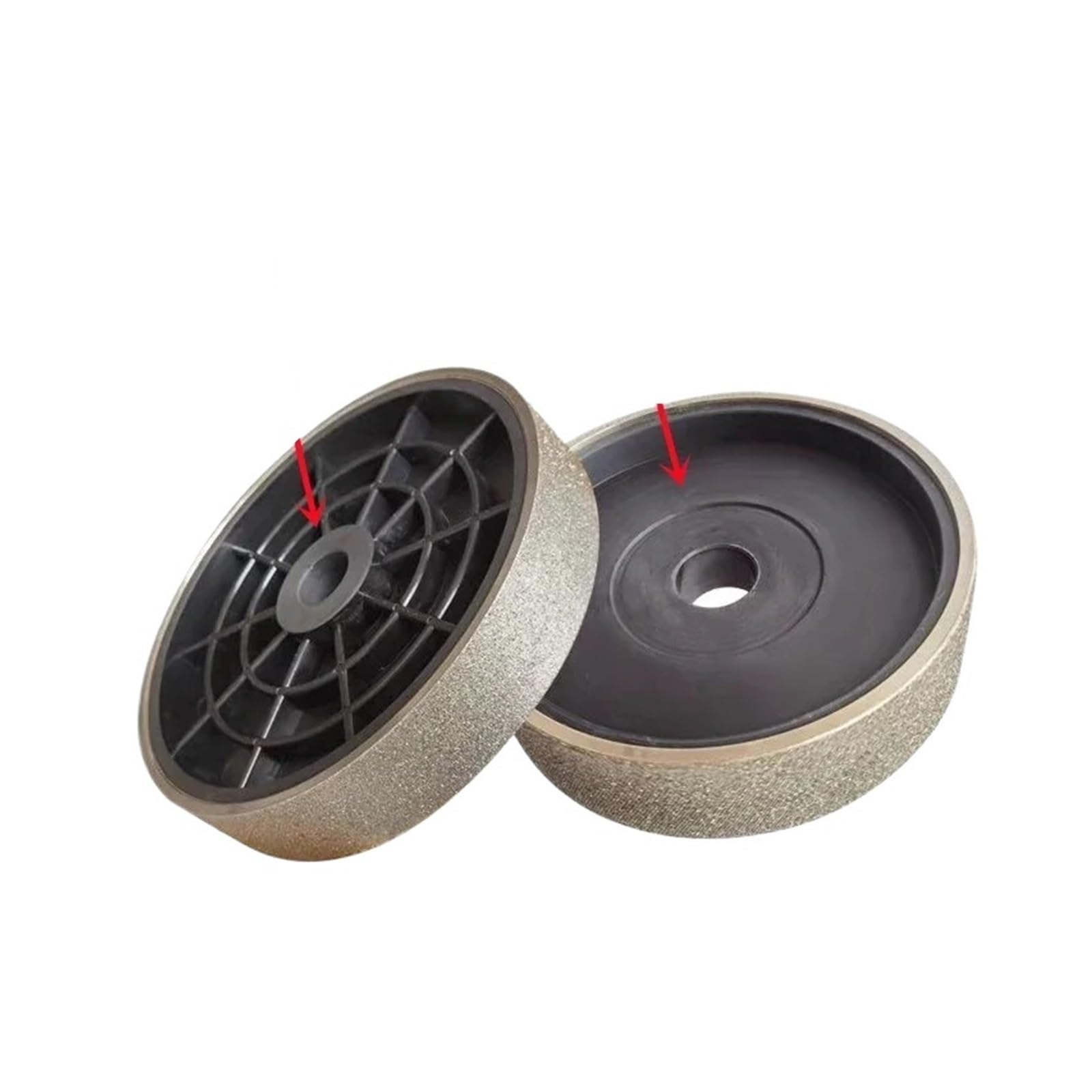 1 Uds muelas abrasivas 200x38x25,4mm joyería | Máquina Pulidora Rueda Paralela Lapidaria(500)