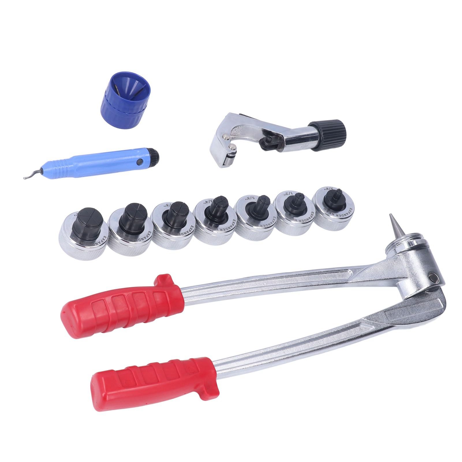 Marhynchus Conjunto de Expansor Expansor Sostenible 45# Manual de Acero y Aluminio Descarga Tubular para Tuberías de Aluminio, Portátiles y Fáciles de Usar, para Cuadrados de Reparación de