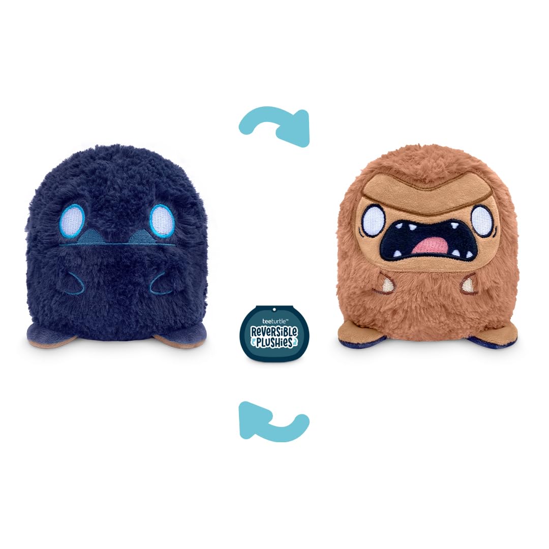 Amazon.com: TeeTurtle Twisted Cryptids Bigfoot Reversible Plushie