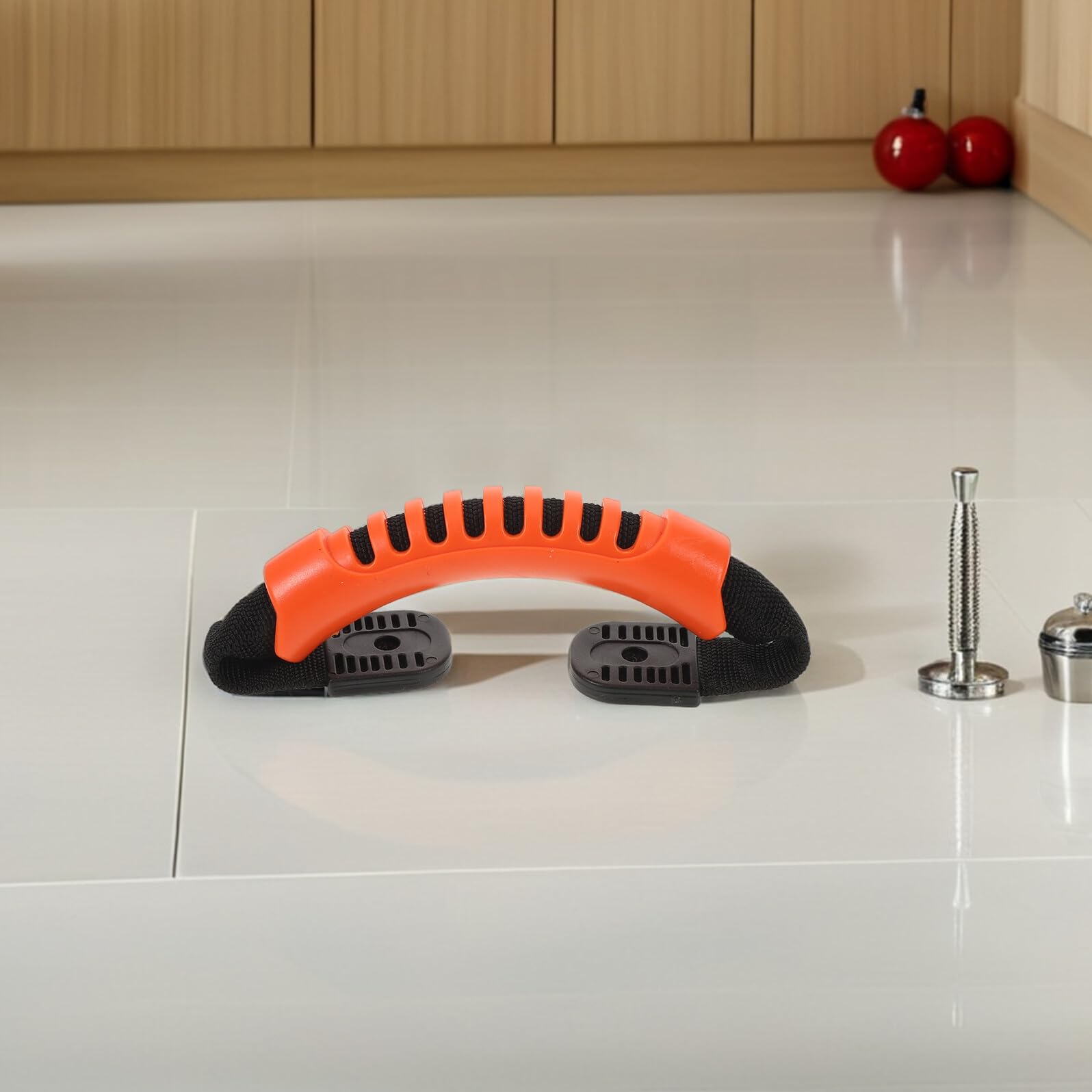 Set Maniglie per Trasporto Kayak Laterali Arancioni Kit di Sostituzione Ergonomico in Materiale Resistente Accessori per Canoa Adatti a Uso Oceano Fiume e attività Outdoor
