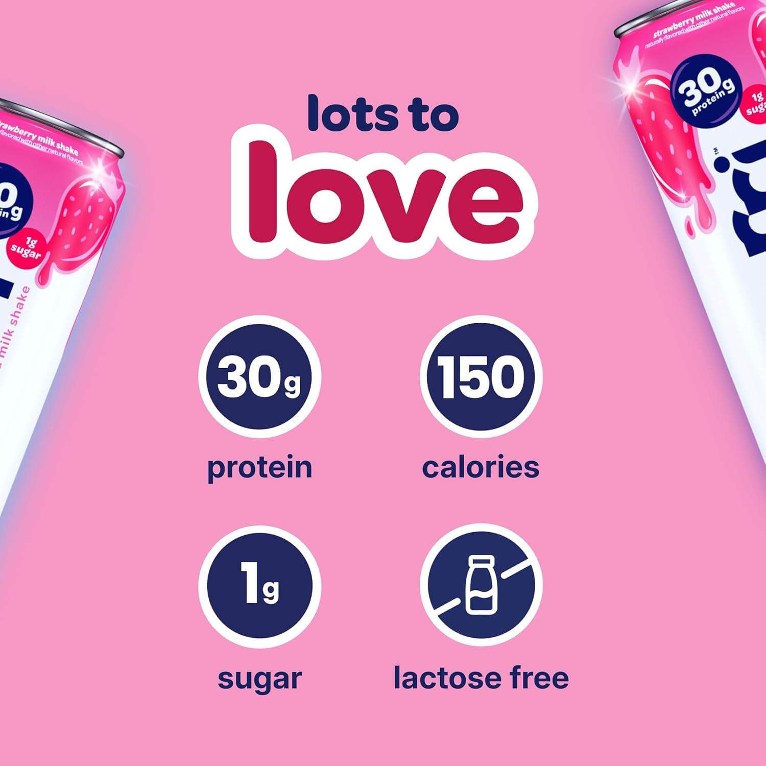 Nurii Ultra Filtered Milk Shake, 30g Protein - 3 Flavor Variety Sampler, Ready-to-Drink Cans, Lactose Free, Low Sugar - 11 fl oz (9 Pack) — Amazon image 3