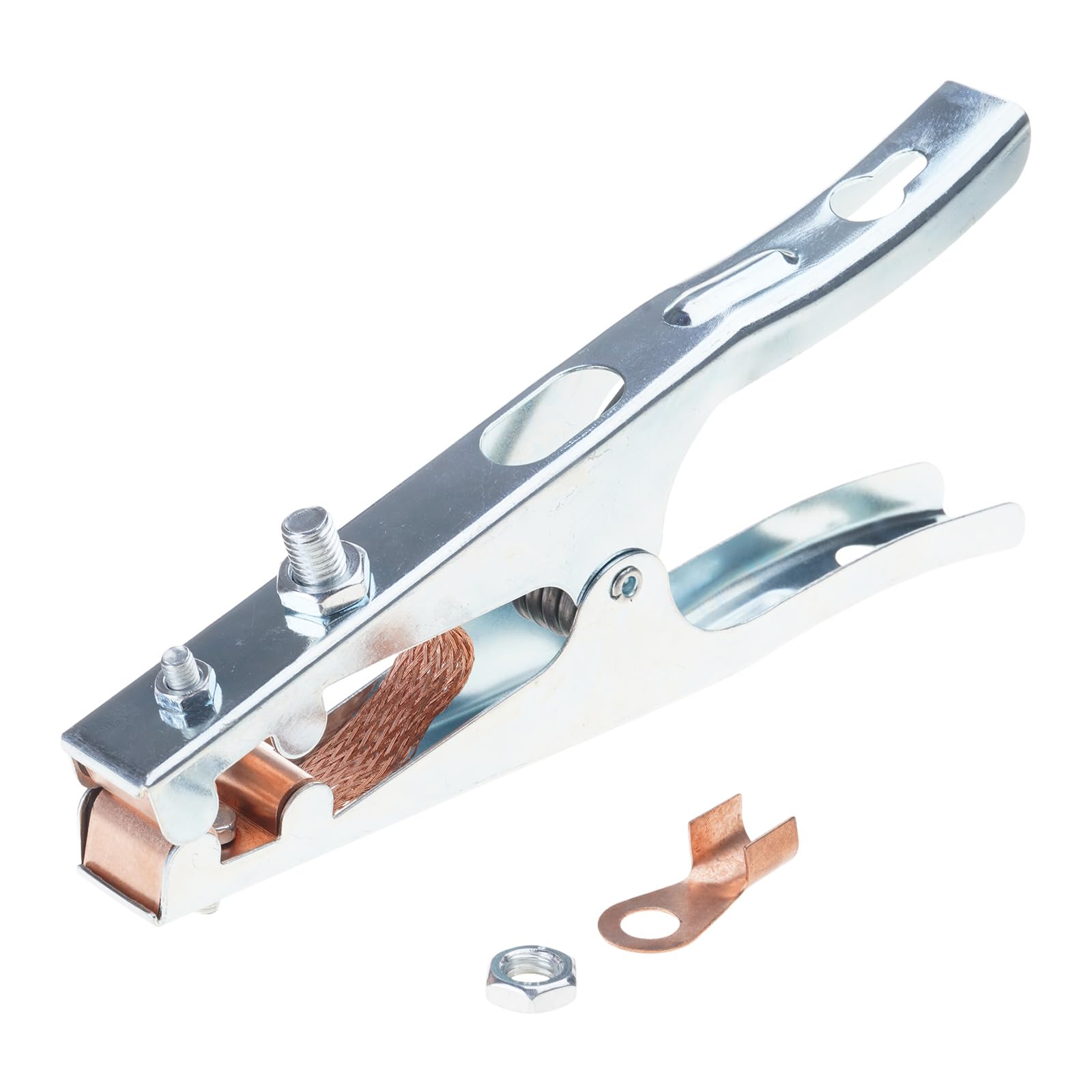 300A 500A 1000A Ground Clamp Welding Electrode Holder Earth Electrode Welder Machine Tool Cable Clip Tool Metalworking Ground