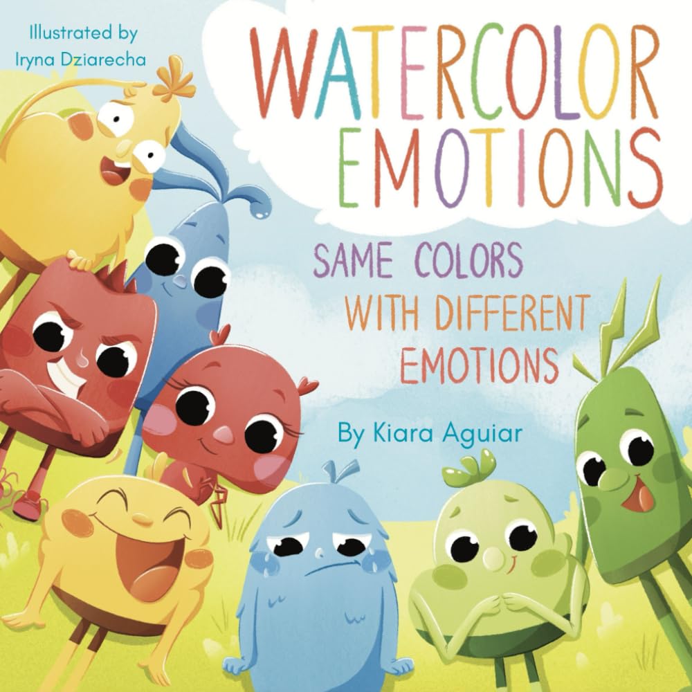 Watercolor Emotions: Same Colors With Different Emotions