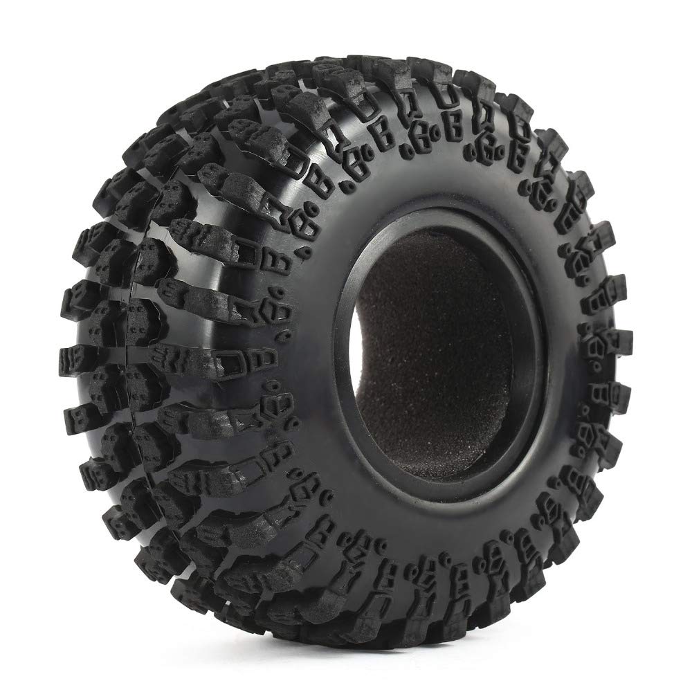 KEEDA 2.2 Inch 130mm Tires Rubber Tyres for 1:10 Scale RC Rock Crawler Car Axial SCX10 D90 RR10 Wraith Yeti - Image 3