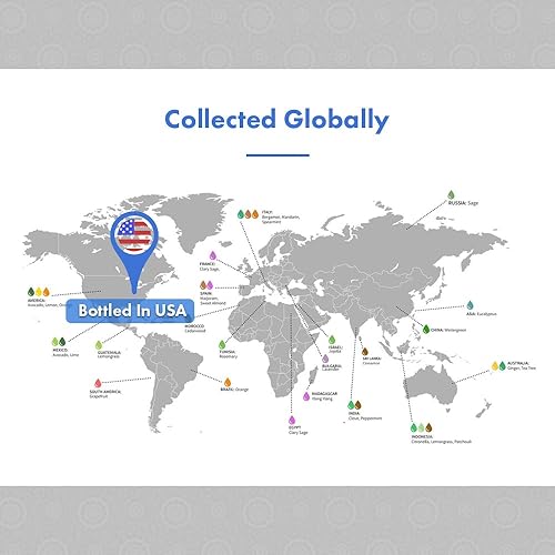 Miniatura 5 de Ellia Aceite esencial Roll-On  Mezcla Be Centrered  0.3 fl oz, 100% puro, grado terapéutico, 0.3 fl oz Roll On