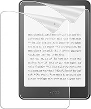 Screen Protector Compatible with Kindle Paperwhite 7 Inch 2024 / Kindle Colorsoft Signature Edition, 2 Pieces Anti-Glare Tempered Glass, Scratch-Resistant PET Film Protector