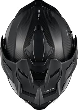 Nexx XLC Motorcycle DOT Helmet - Zero Pro Matte Carbon - XX-Large
