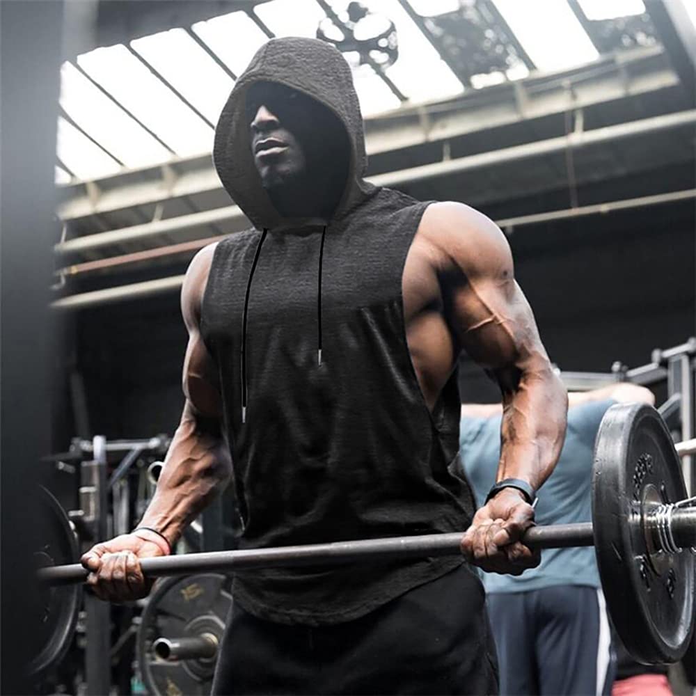 Babioboa Confezione da 3 Canottiere da Uomo per Allenamento in Palestra a Y sulla Schiena, Maglietta Senza Maniche per Bodybuilding