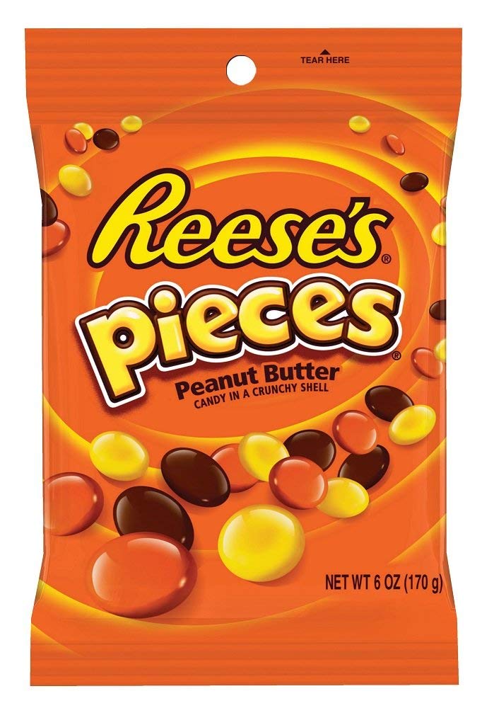 Reese's Pieces Peanut Butter Candy in a Crunchy Shell (Imported),170g