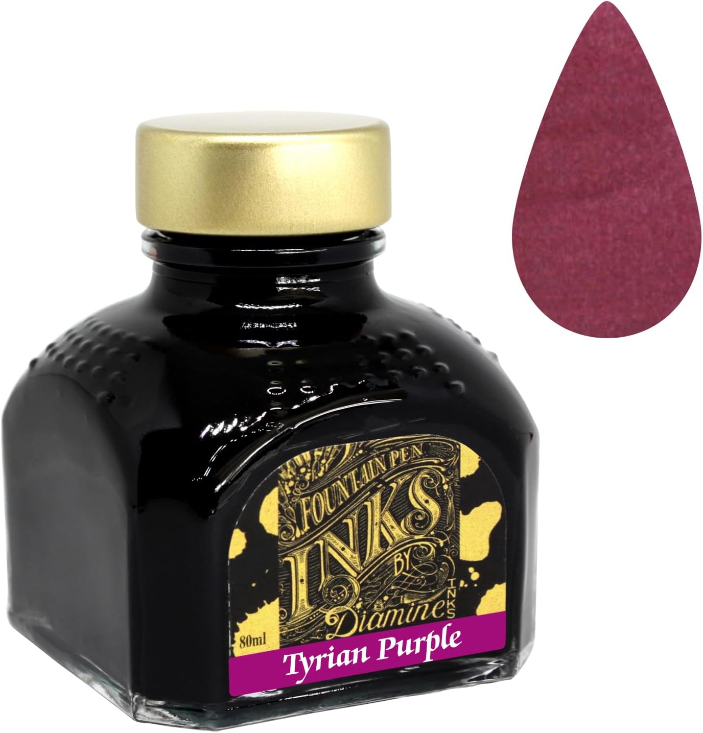 Diamine Refills Tyrian Purple Bottled Ink 80mL - DM-7103