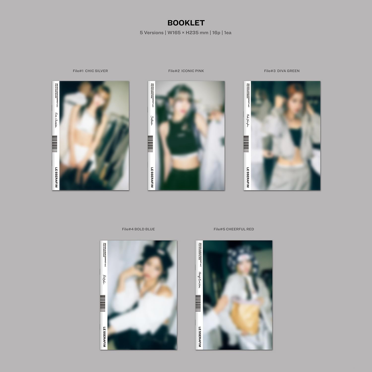 Amazon.com: SOURCE MUSIC Ent. LE SSERAFIM - 3rd Mini Album [EASY