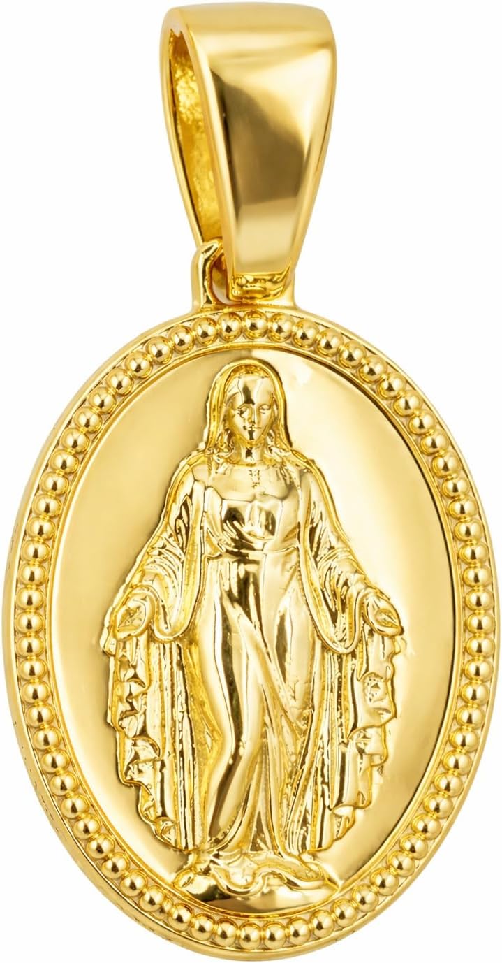 GLD Gold-Plated Religious Pendants for Men & Women, Faith-Inspired Charms