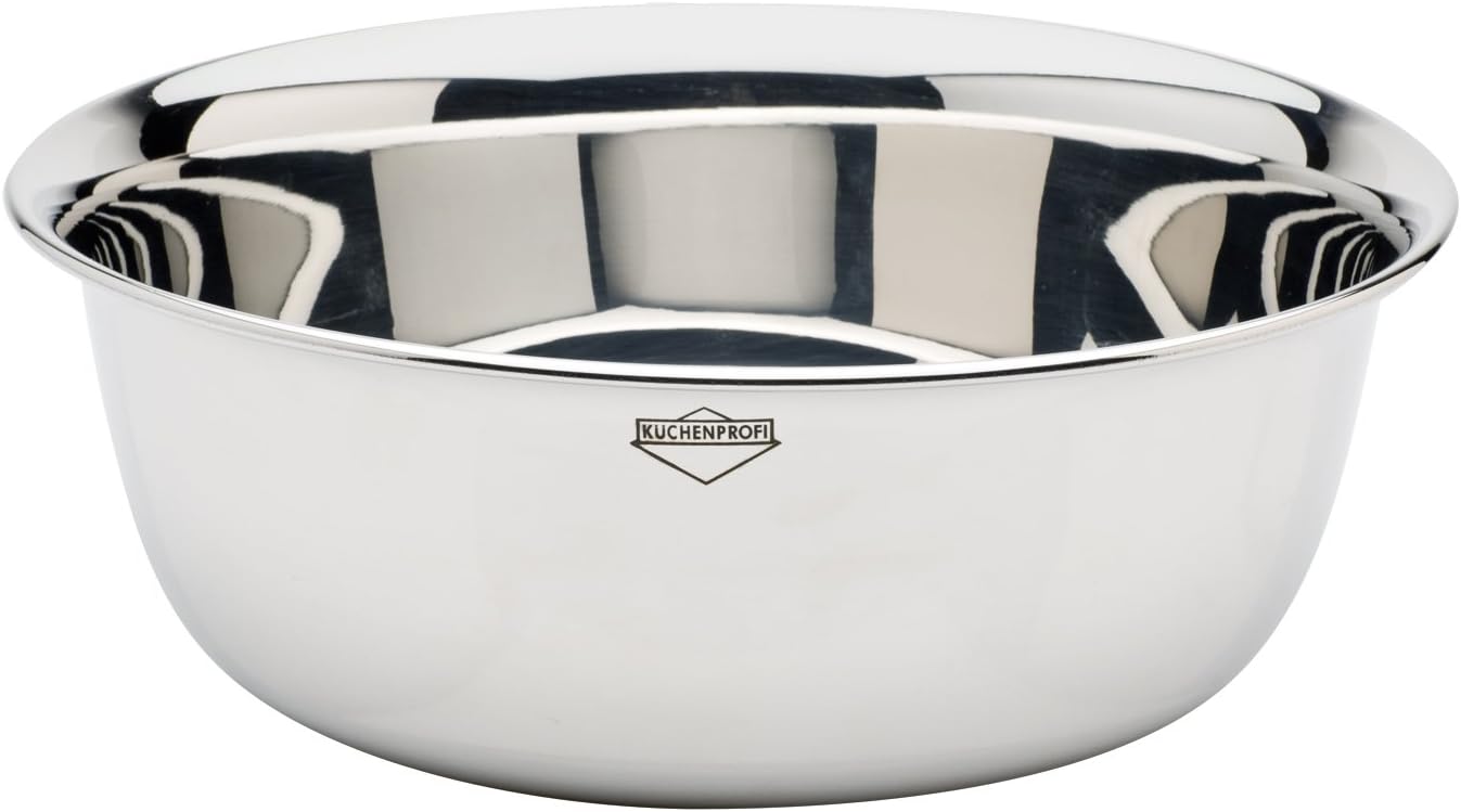 Kuechenprofi Stainless Steel Heavy Gauge Mixing Bowl, 5.8-Quart