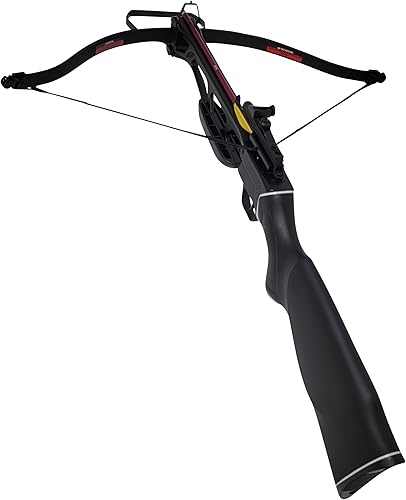 Miniatura 10 de SAS Manticore 150lbs Hunting Crossbow Madera,Negro (Black Fiber)