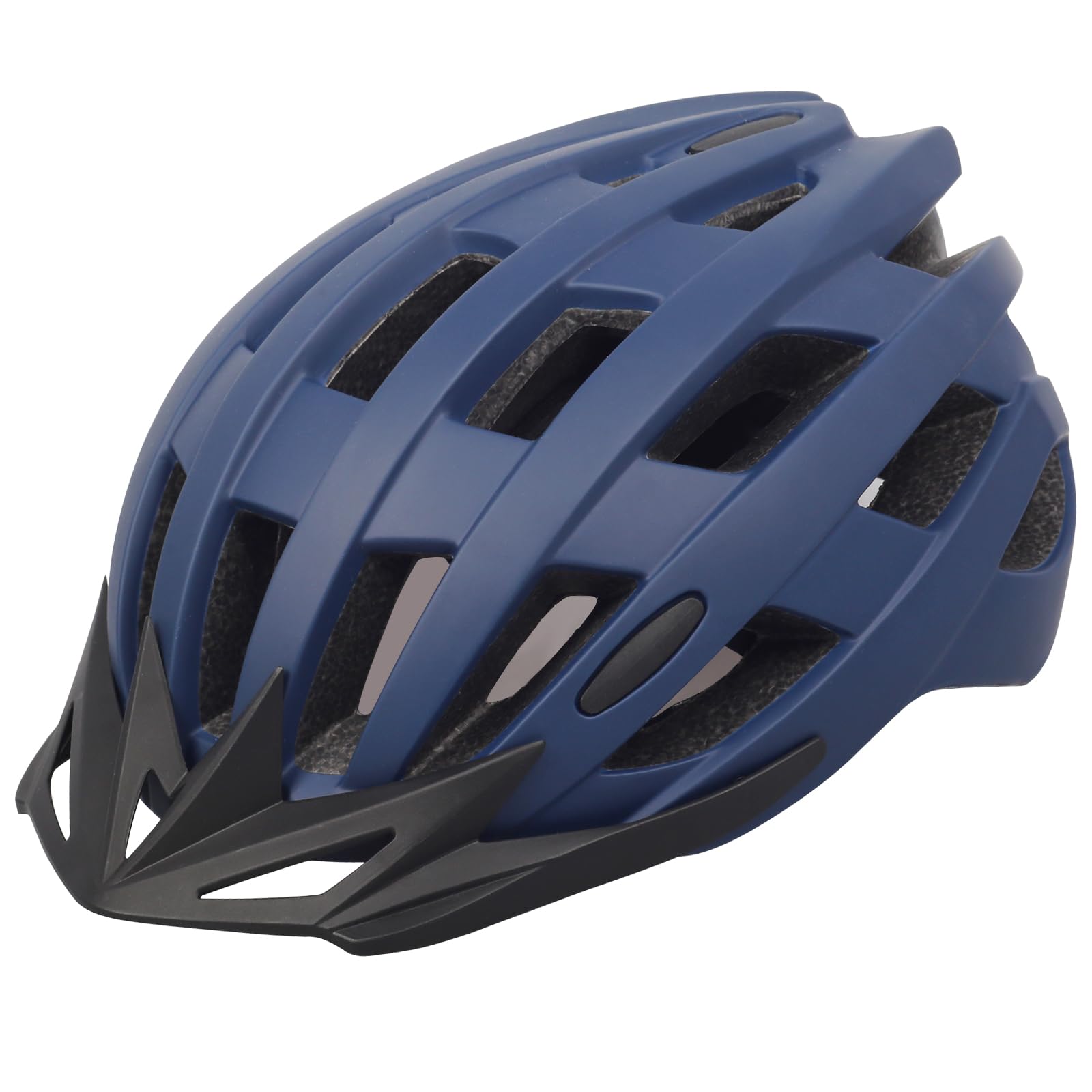 Adult Bike Helmets, Adjustable Mens Womens Bicycle Helmet, Lightweight Road Mountain Cycling Safety Sports Helmets with Detachable Visor