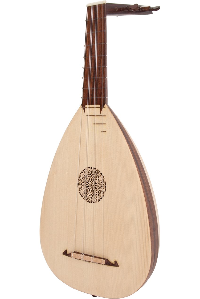 Lute-kulele T, Tenor, Variegated, Pegs