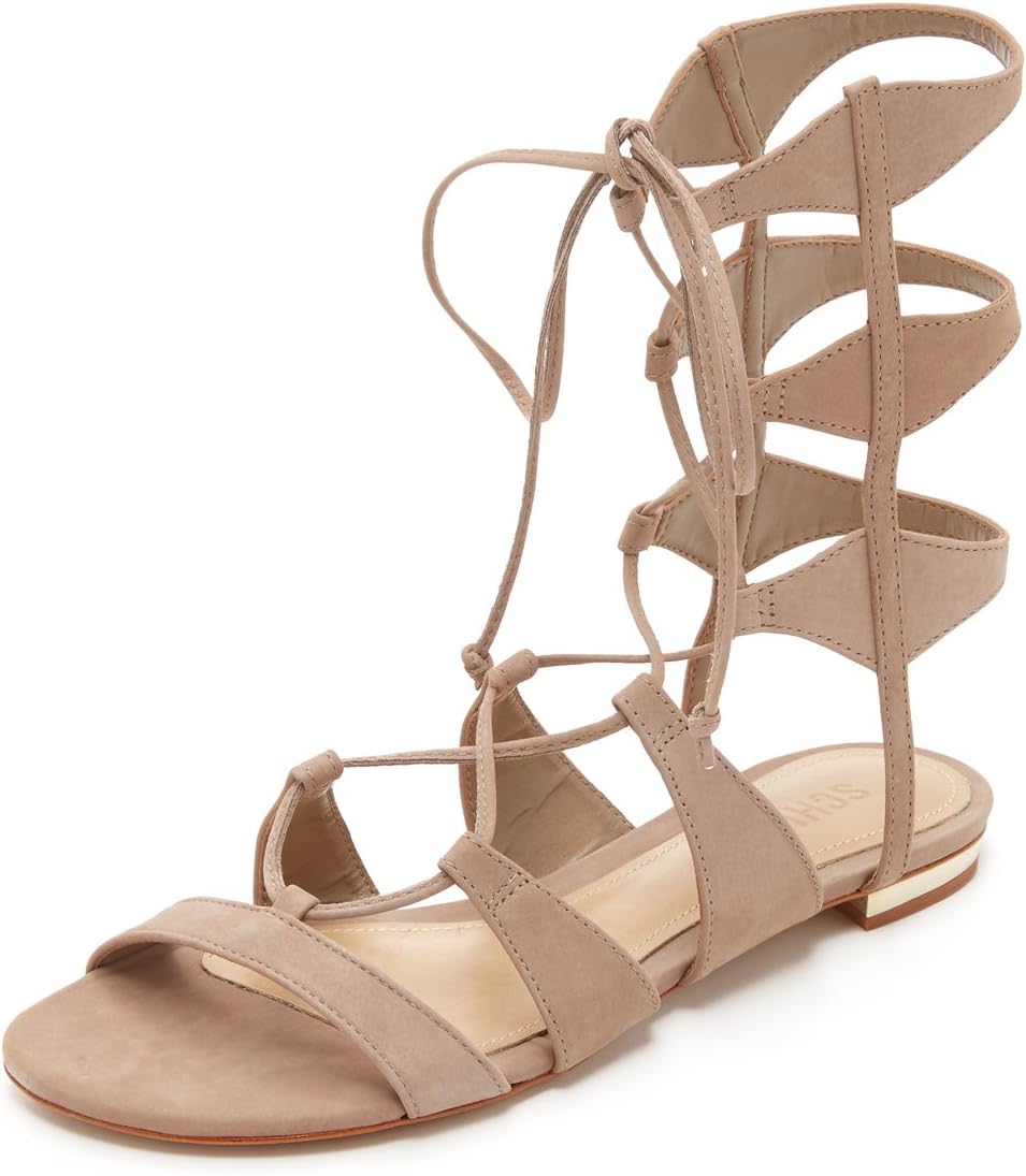 Schutz Women's Erlina Gladiator Sandal, Blue, 10