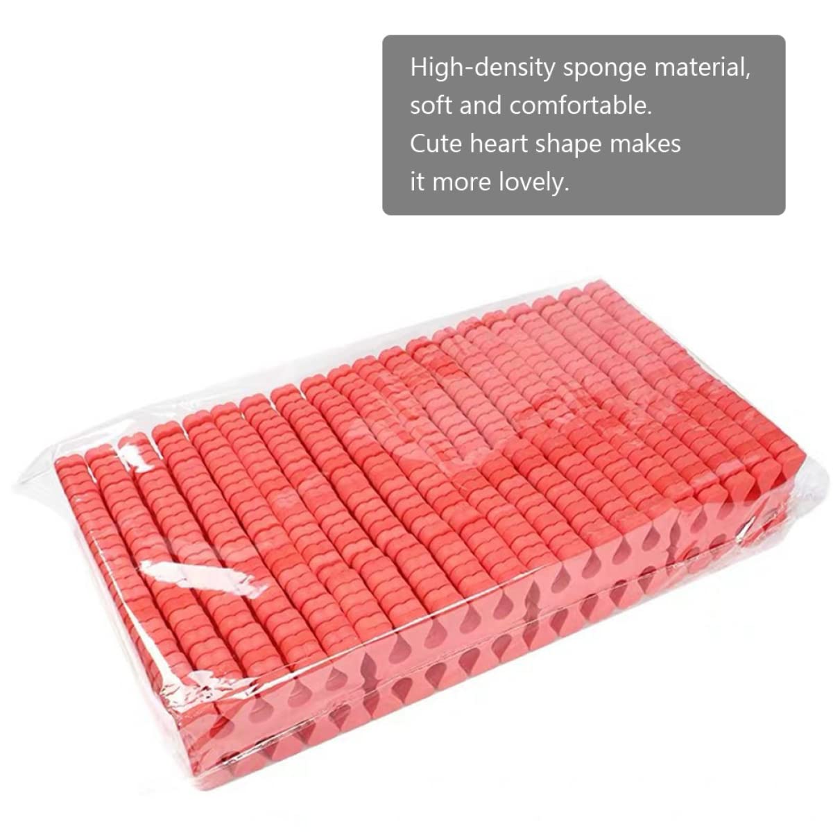 FOMIYES 100 pares de separadores desechables de dedos suaves de silicona espaciadores de dedos de espuma para los dedos de los pies separadores suaves