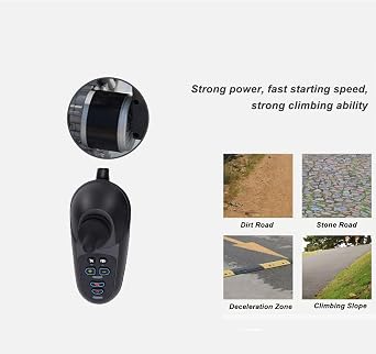SEAFRONT Electric Wheelchair Controller Replacement Joystick Controller 50A Safe Driving Motion Control Versatile for Robotic Amusement and Mobile Platforms