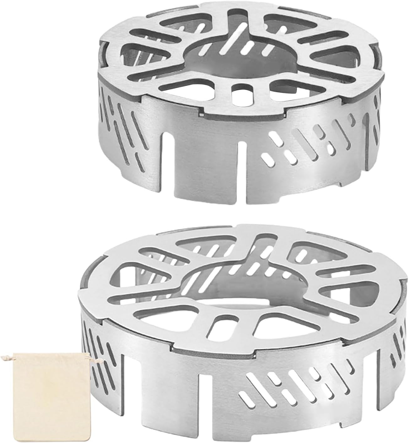 Camp Stove Windproof Rings Stainless Steels Picnics Cookers Winds Deflectors Camping Accessories Easy to Use Stainless Steels Picnics Cookers Winds Deflectors