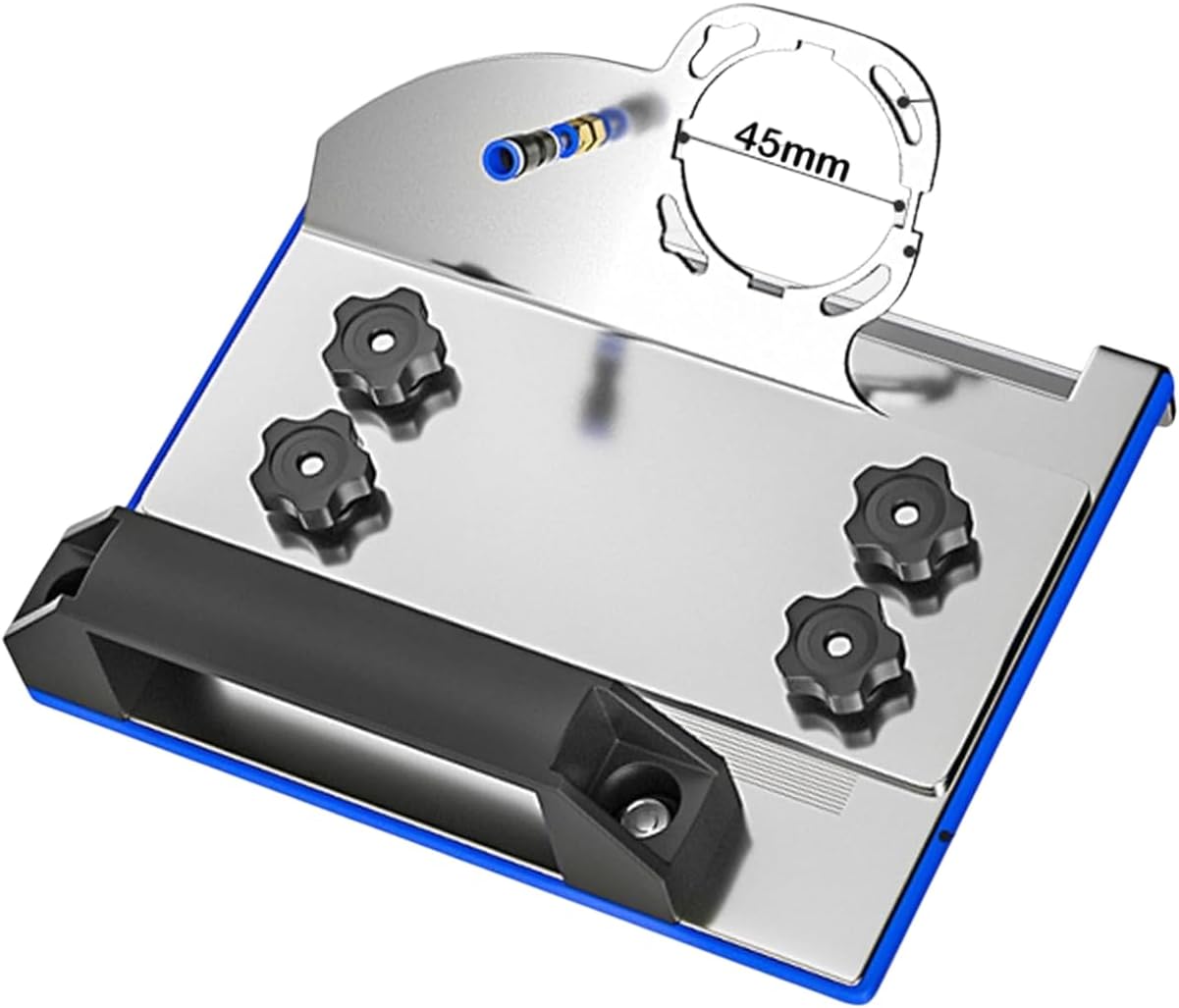 Angle Tile Chamfering Tool for Angle Grinder | Precision Tile Edge Cutter for Ceramic, Marble, Granite, Stone & Wood | Professional Tile Cutting & Carpentry Tool Stand