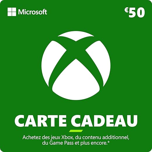 Crédit Xbox Live de 50 EUR [Code Digital - Xbox Live]