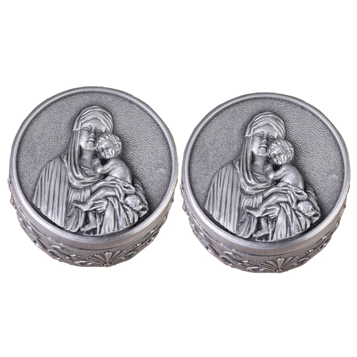 Petite boîte à bijoux métal pour rangement et petites décorations