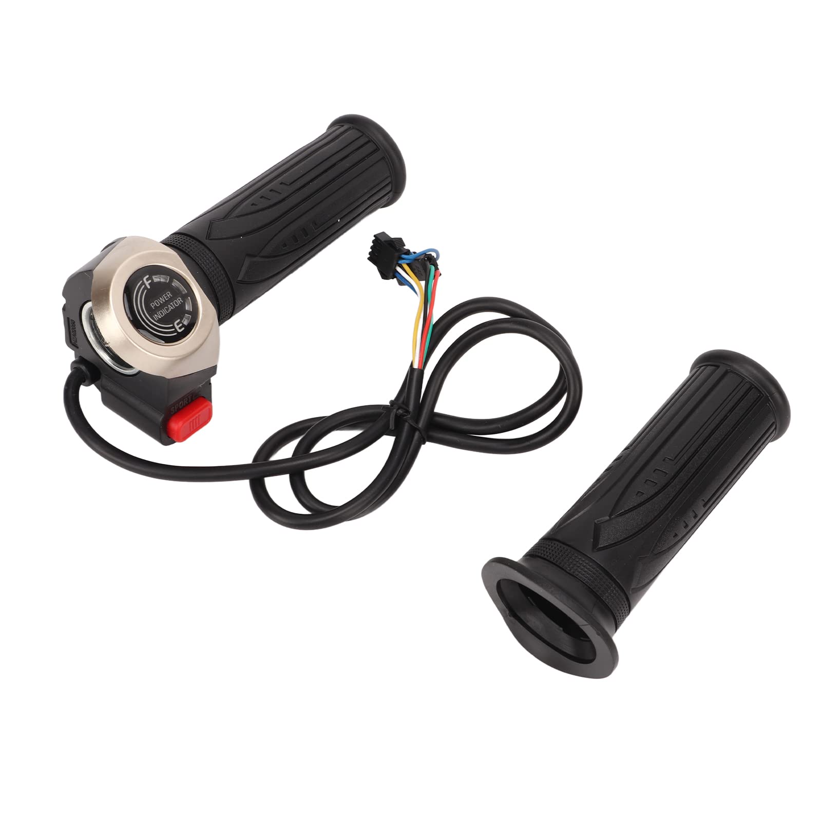Kit de contrôleur électrique en Alliage d'aluminium, Ensemble de poignées d'accélérateur en Caoutchouc, pour vélos électriques et Motos 48V 1000W