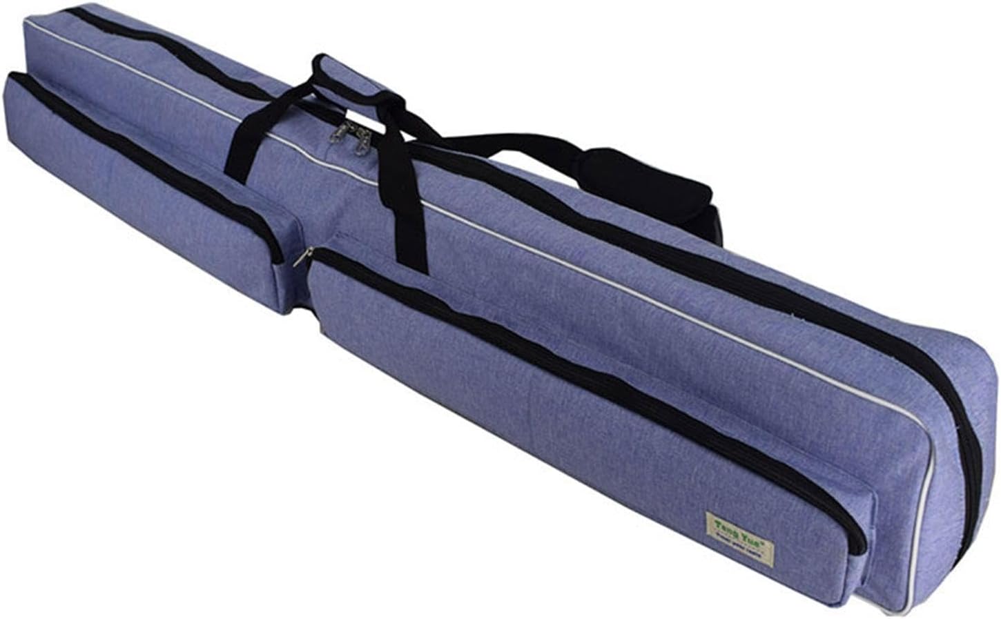 Colaxi Billiard Pool Cue Rod Case 3x4 1/ Resistant Oxford Cloth Lightweight for 9-Ball Pool Carrying Bag 7 Holes