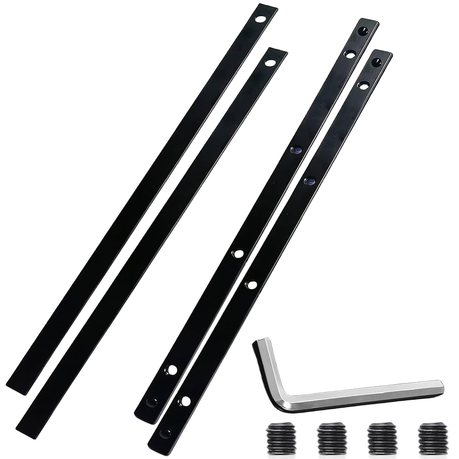Kit de Conector de Riel de Guía P-45777 para Cortes Largos de Sierra de Pista, 4 conector de riel de cortina, riel de guía P-45777 para accesorios de conector de riel