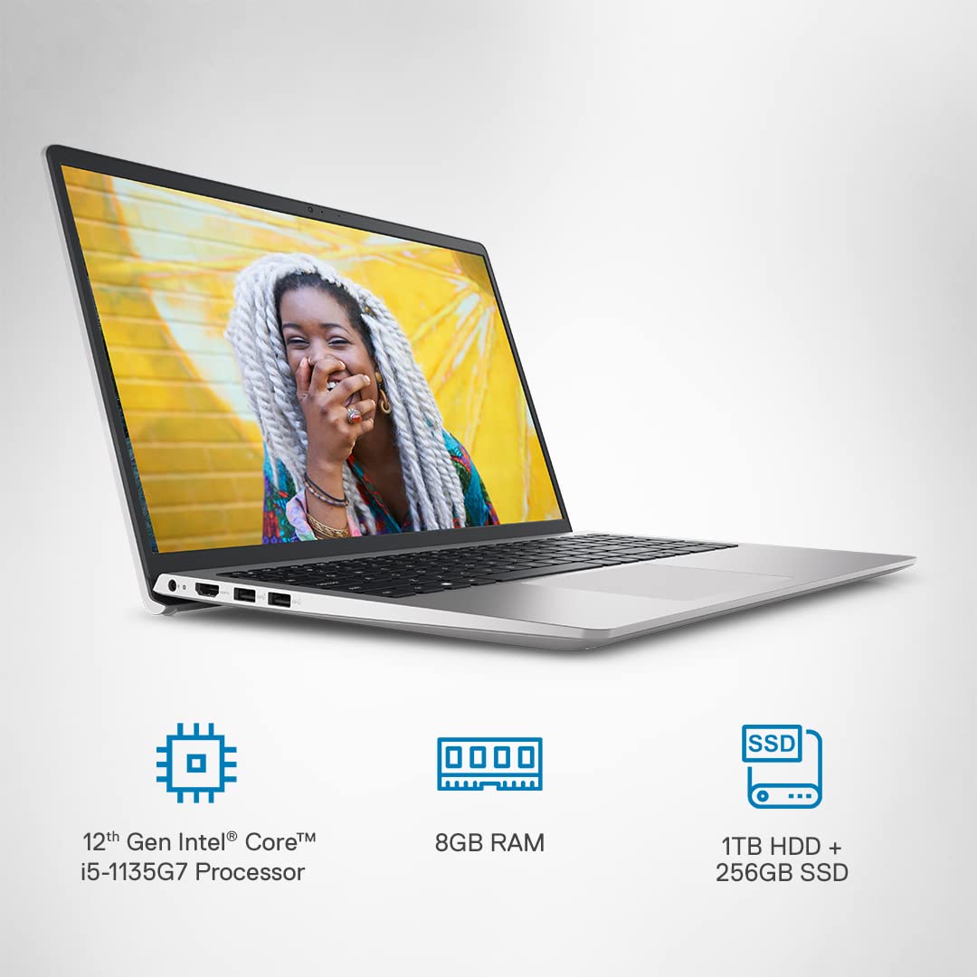 Dell Inspiron 3511 Laptop,I5-1135G7,8Gb Ddr4,1Tb HDD + 256Gb Ssd