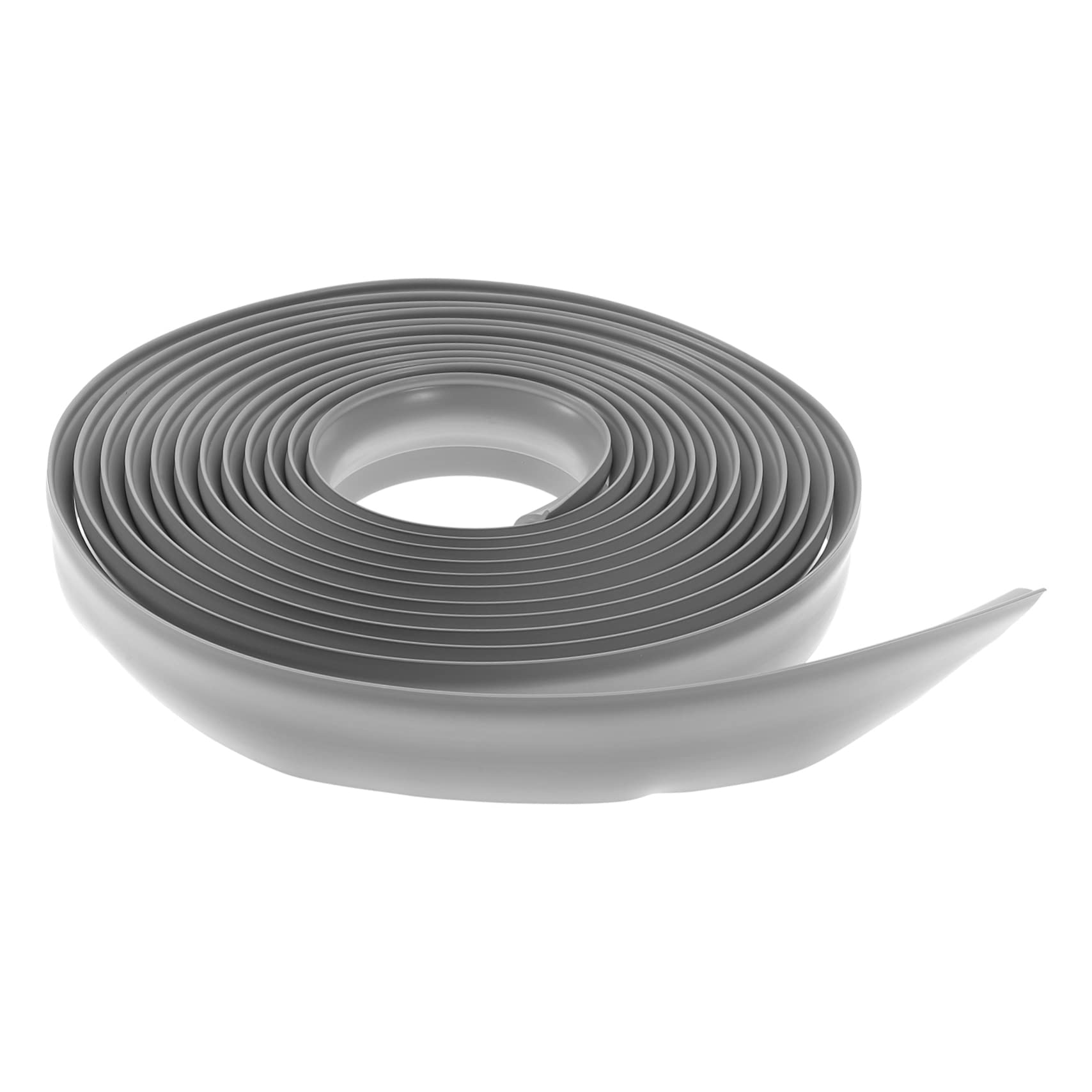 Mikikit Carpet Edging Trim 16.5ft Floor Transition Strip Self Adhesive Carpet Tiles Edge Rug Tape for Rug Edge Easy Install for Home Office