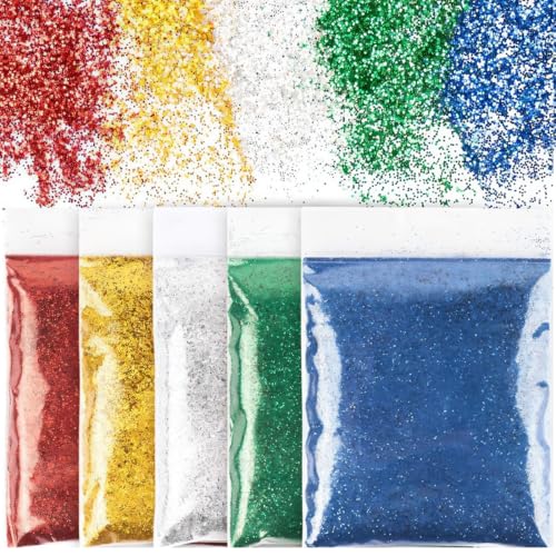 IKOPFLN 100 g polvere glitterata, paillettes creative, decorazione fai da